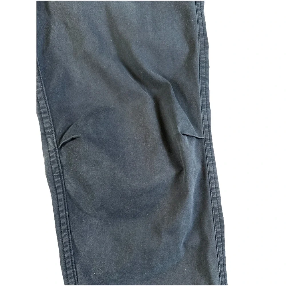 Abercrombie & Fitch 31x32 Navy Blue Slim Straight Y2K Gorpcore Mens Cargo Pants‎